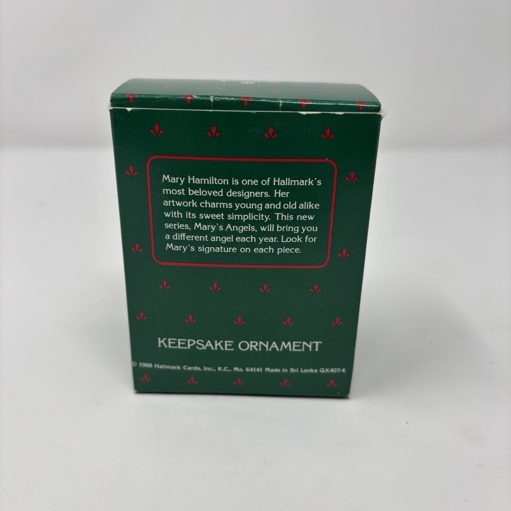 Mary's Angels Buttercup #1 Hallmark Keepsake Christmas Ornament 1988 Orig. Box - Picture 6 of 6